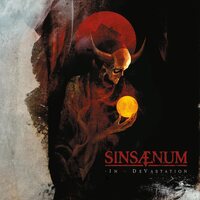 Sinsaenum - IN DEVASTATION vinyl cover