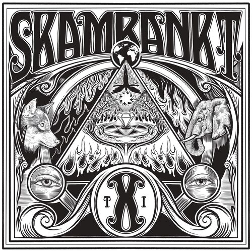 Skambankt - Ti vinyl cover