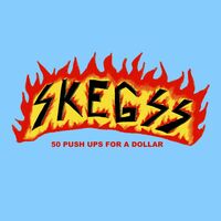 Skegss - 50 Push Ups For A Dollar (Baby Blue) vinyl cover
