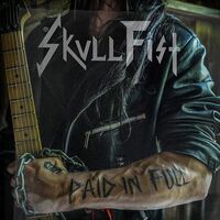 Skull Fist - Paid In Full (Orange/Black Marbled) vinyl cover