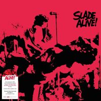 Slade - Slade Alive! (Red & Black Splatter) vinyl cover