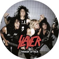 Slayer - Thrash Attack / Radio Broadcast 1985 vinyl cover