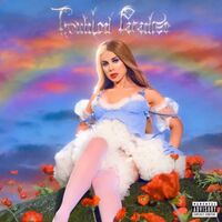 Slayyyter - Troubled Paradise vinyl cover