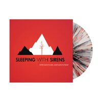 Sleeping With Sirens - WIth Ears To See And Eyes To Hear (Bone/Red-Black Splatter) vinyl cover