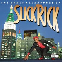 Slick Rick - Children's Story Cartoon Book w featuring Hey Young World and Children's Story Demo. vinyl cover