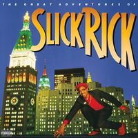 Slick Rick - The Great Adventures Of Slick Rick Transparent Blue vinyl cover