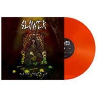 Slower - Rage and Ruin (Neon Orange) vinyl cover