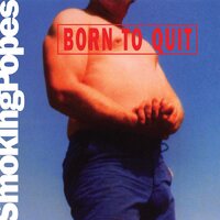 Smoking Popes - Born to Quit (Pink & White "Sunburn") vinyl cover