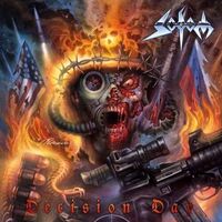 Sodom - Decision Day (Red/Yellow) vinyl cover