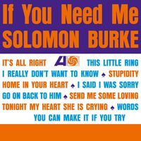 Solomon Burke - If You Need Me vinyl cover