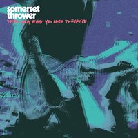 Somerset Thrower - Take Only What You Need to Survive (Half Clear/ Half Neon Pink with Neon Pink Splatter) vinyl cover