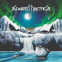 Sonata Arctica - Clear Cold Beyond (White & Black marbled) vinyl cover