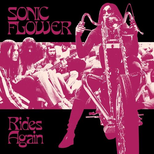 Sonic Flower - Rides Again vinyl cover