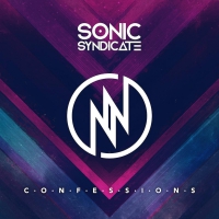 Sonic Syndicate - Confessions Purple Splatter vinyl cover