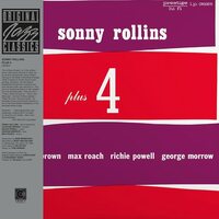Sonny Rollins - Plus 4 (Original Jazz Classics Series) vinyl cover
