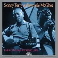 Sonny Terry & Brownie Mcghee - Live At The New Penelope Cafe vinyl cover