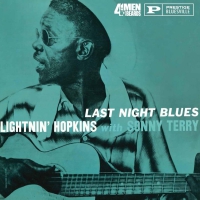 Sonny Terry - Last Night Blues vinyl cover