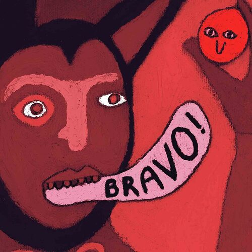 Sorry Girls - Bravo! - Cobalt vinyl cover