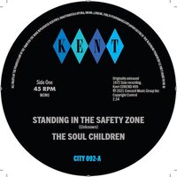 Soul Children & Sylvia & the Blue Jays - Standing In The Safety Zone / Put Me In The Mood vinyl cover