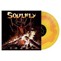 Soulfly - Chama (Yellow/Orange Corona) vinyl cover