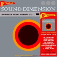 Sound Dimension - Jamaica Soul Shake Vol.1 (Silver) vinyl cover
