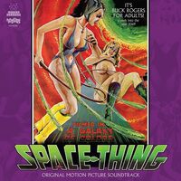 Space Thing - Soundtrack Silver vinyl cover