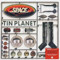 Space - Tin Planet (Clear & Silver Splatter) vinyl cover
