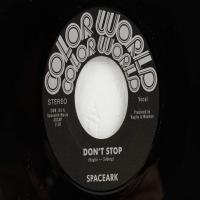Spaceark - Don't Stop vinyl cover