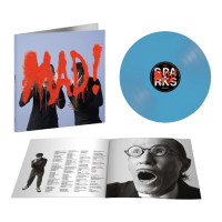 Sparks - Mad! (Light Blue; Lenticular) vinyl cover