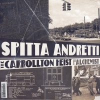 Spitta Andretti (Currensy) / Alchemist - Carrollton Heist vinyl cover