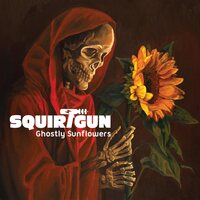 Squirtgun - Ghostly Sunflowers vinyl cover