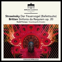 Staatskapelle Dresden - Stravinsky & Britten: Firebird Suite - Sinfonia Da Requiem vinyl cover