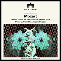 Staatskapelle Dresden - Wolfgang Amadeus Mozart: Symphonies Kv543 & Kv550 vinyl cover
