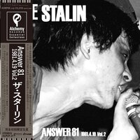 Stalin - Answer 81 vinyl cover