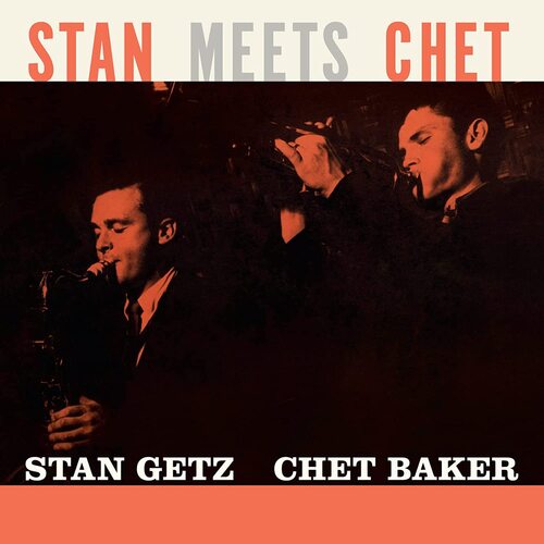 Stan Getz - Stan Meets Chet (Orange) vinyl cover