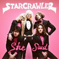 Starcrawler - She Said (Magenta) vinyl cover
