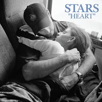 Stars - Heart (Opaque Pink Blue) vinyl cover