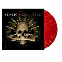Static X - Cannibal (Expanded Blood & Bronze Splatter) vinyl cover