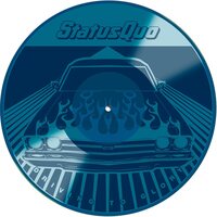 Status Quo - Driving To Glory (Blue) vinyl cover