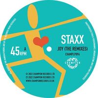 Staxx - Joy The Remixes vinyl cover