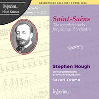 Stephen Hough - SAint-Saens: The Complete Works For Piano And Orchestra vinyl cover