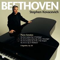 Stephen Kovacevich - Beethoven: Piano Sonatas Nos. 8 14 17 & 21 Bagatelles Op. 126 vinyl cover