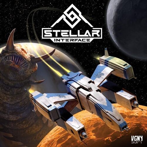 Stephen Pierce - Stellar Interface Original Soundtrack vinyl cover