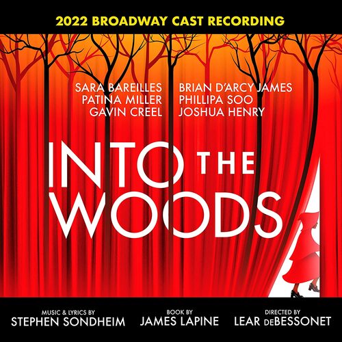 Stephen Sondheim/Sara Bareilles/Into The Woods 202 - Into The Woods 2022 Broadway Cast Recording (Apple Red) vinyl cover