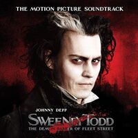 Stephen Sondheim - Sweeney Todd vinyl cover