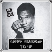 Steve Black - Happy Birthday To U vinyl cover
