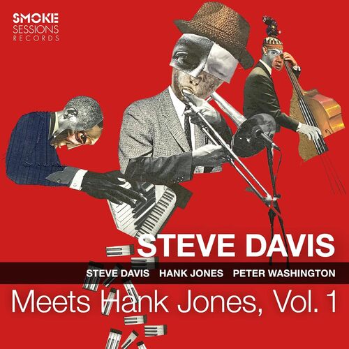 Steve Davis - Steve Davis Meets Hank Jones, Volume 1 vinyl cover