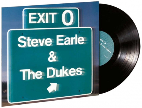 Steve Earle - Exit O vinyl cover