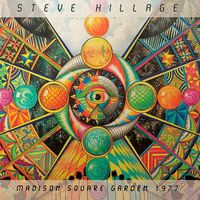 Steve Hillage - Madison Square Garden 1977 - Limited Edition Opaque Orange Vinyl vinyl cover