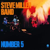 Steve Miller Band - Number 5 Orange vinyl cover